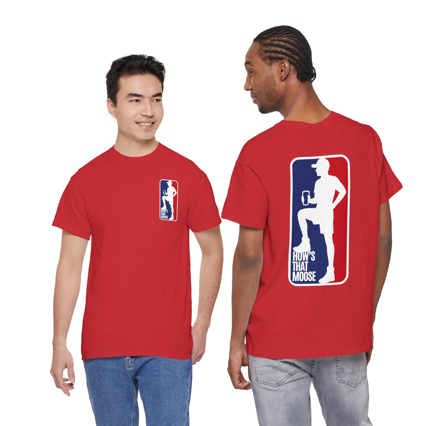 Moose League Tee — 'How's That Moose' Graphic T-Shirt