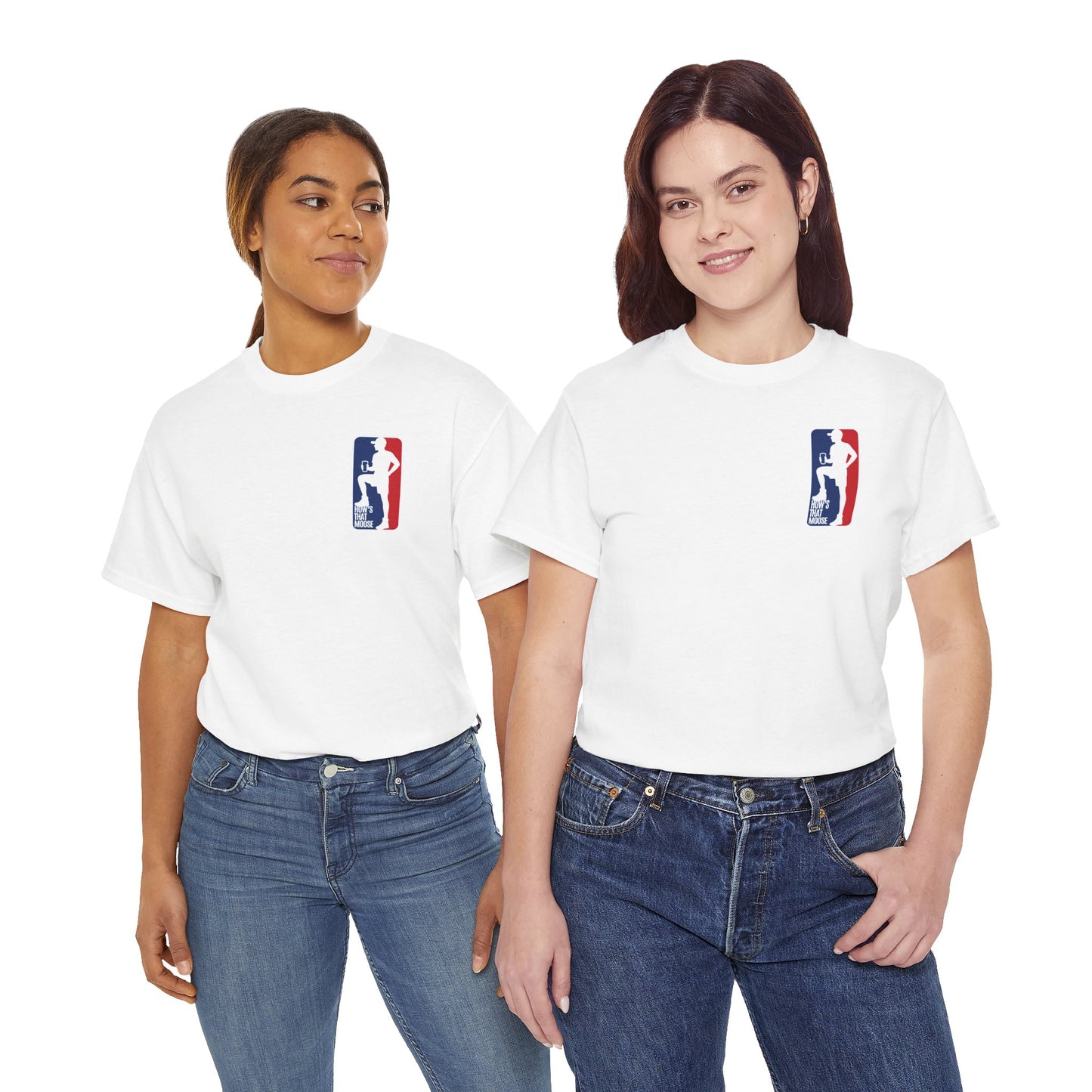 Moose League Tee — 'How's That Moose' Graphic T-Shirt